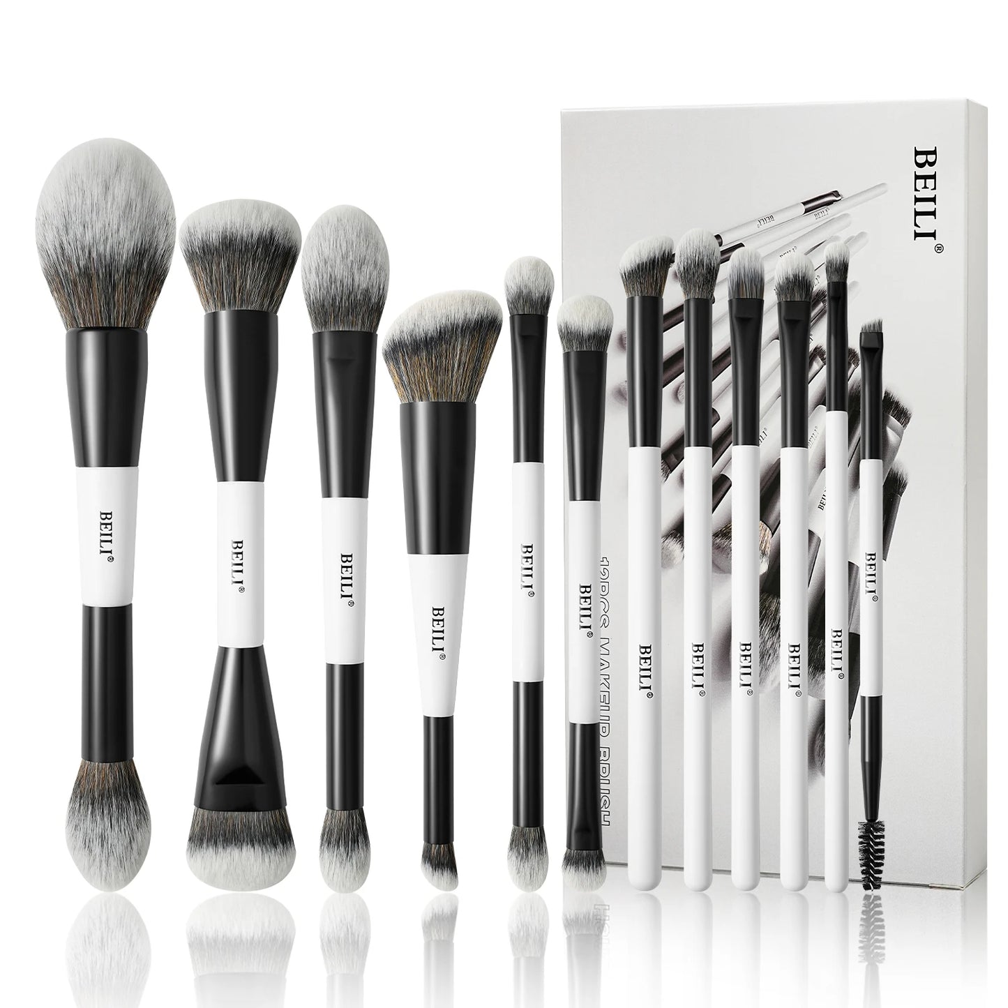 **Elegant Artistry Makeup Brush Set™** I
